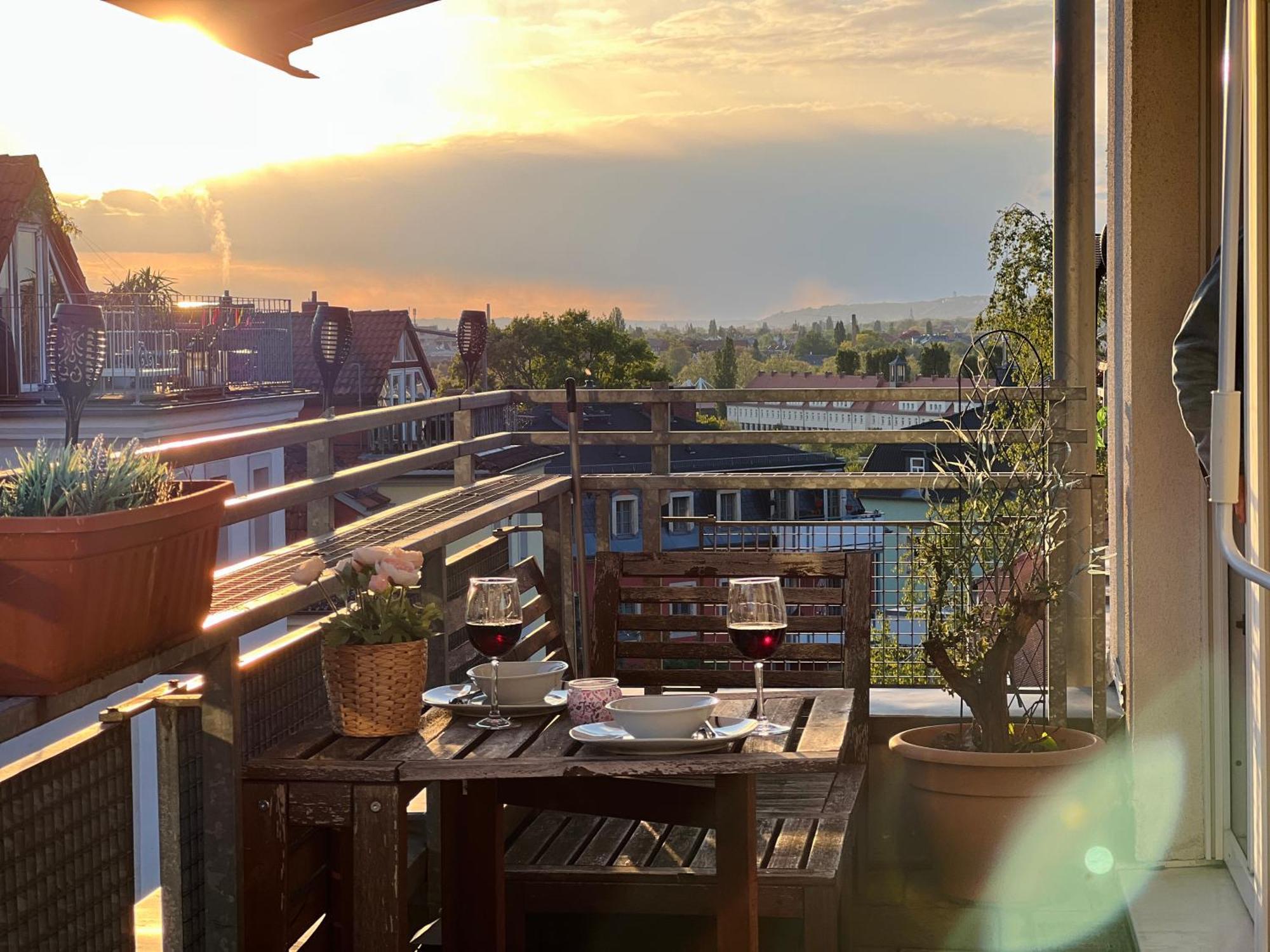 Apartamento Stariva - Terrasse Ueber Dresden - Kaffeemachine - Netflix - Playstation - Brettspiele Exterior foto
